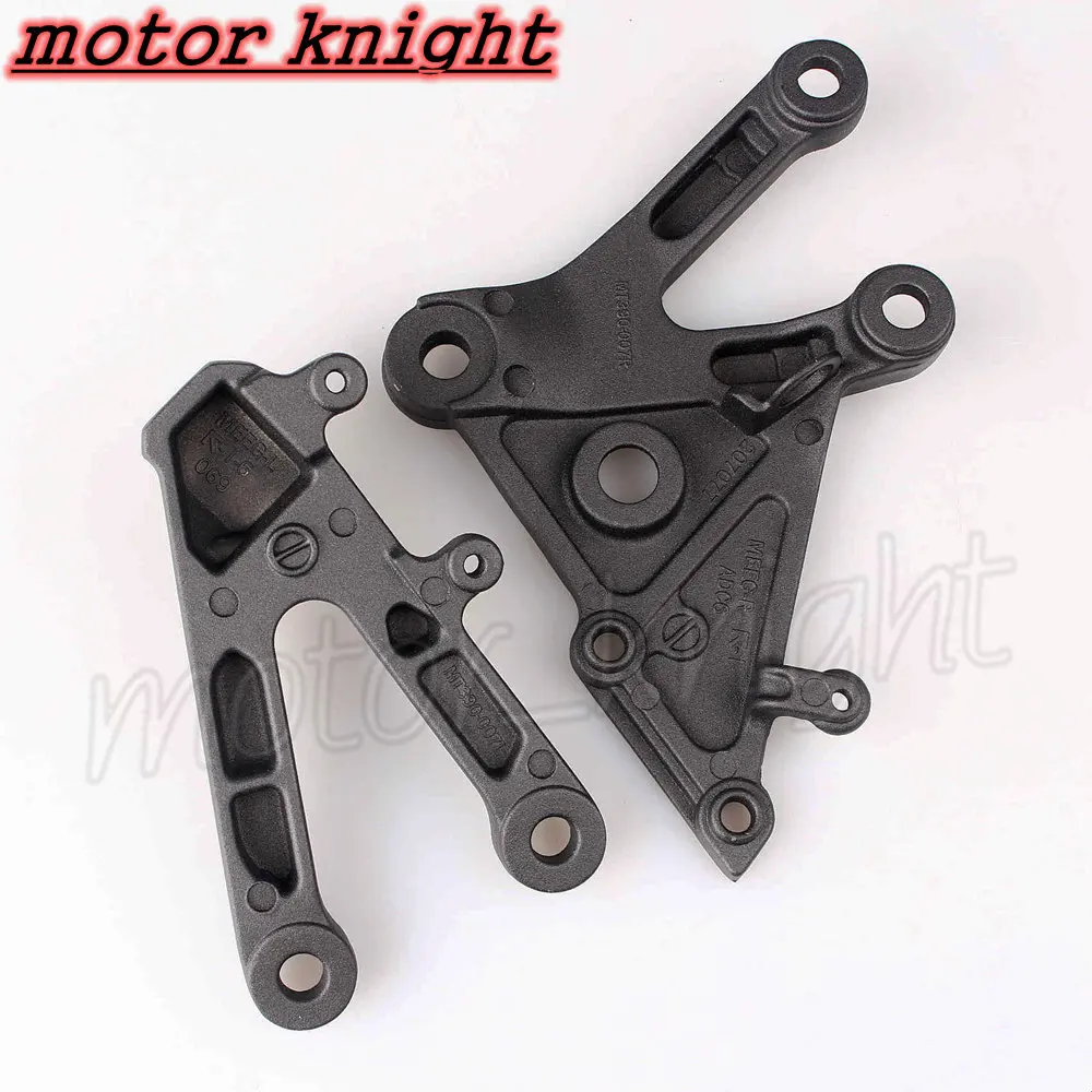 CBR 600RR 2003 2004 2005 2006 мотоциклетные черные передние Пассажирские подножки Скоба