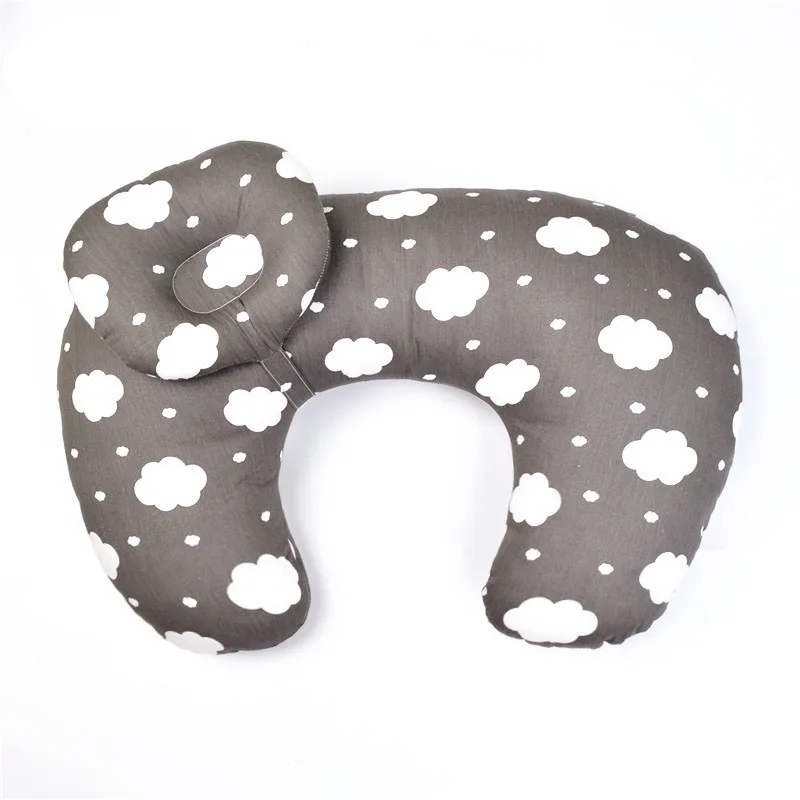 Multifunction Easy Wash Nursing Pillow Baby Breastfeeding Head Neck Protection Adjustable Boppy Feeding Cradle Infant Pillows | Мать и