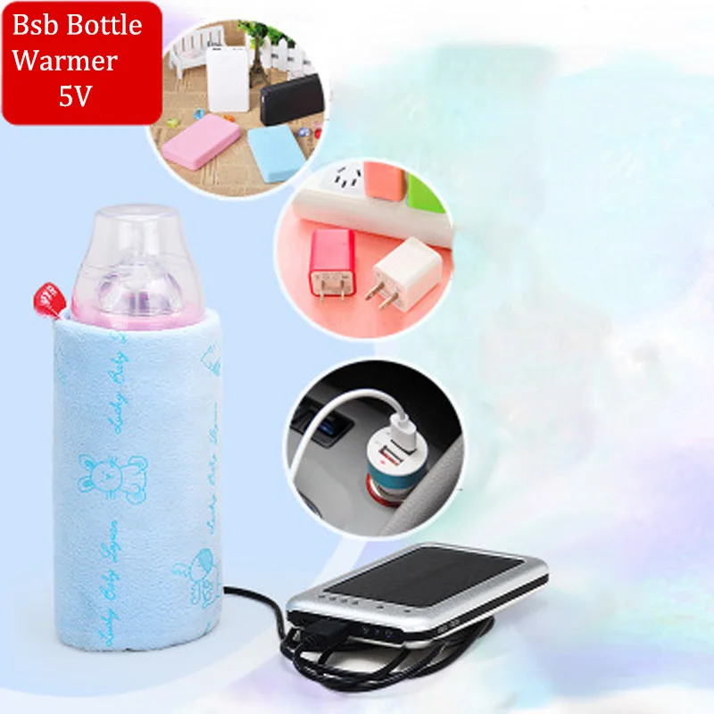 USB дорожная кружка подогреватель молока бутылочка для кормления портативный