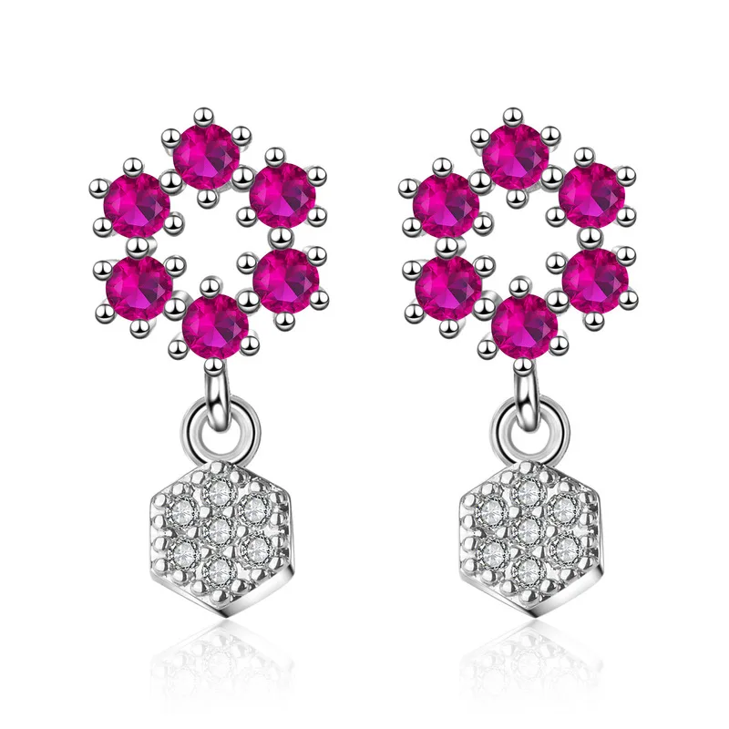 Zircon earringsJewelry &amp Accessories Fashion Jewelry Stud Earrings |