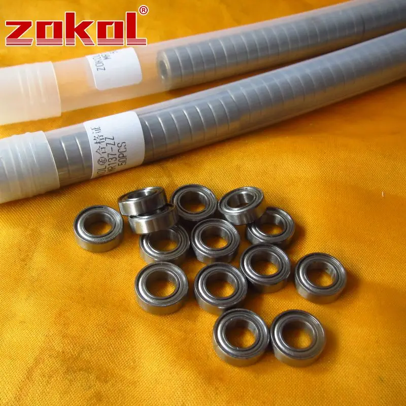 ZOKOL MR137 ZZ Z1 подшипник MR137ZZ mr137 zz Миниатюрный Фриз радиальный шарикоподшипник 7*13*4