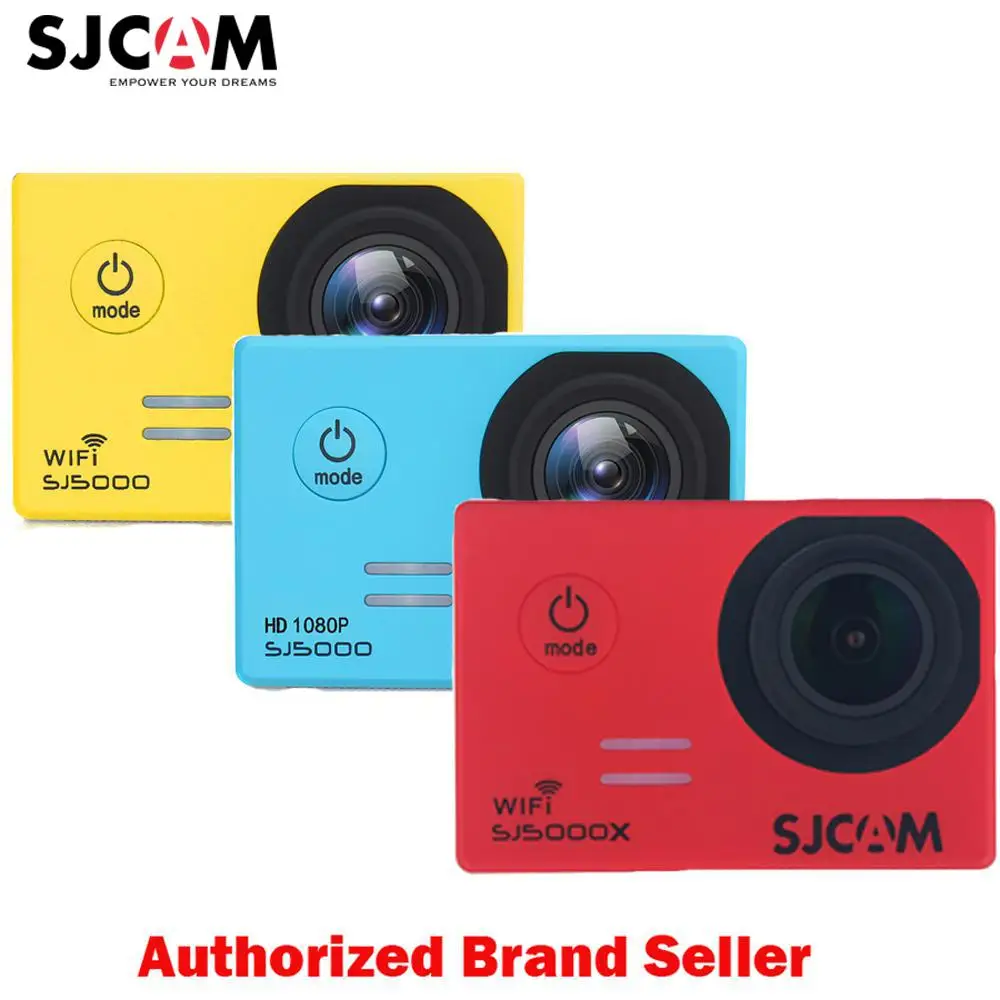 Оригинальная Экшн камера SJCAM SJ5000X Elite WiFi 4K 24fps Gyro Sports DV 2 0 lcd NTK96660 для дайвинга 30m