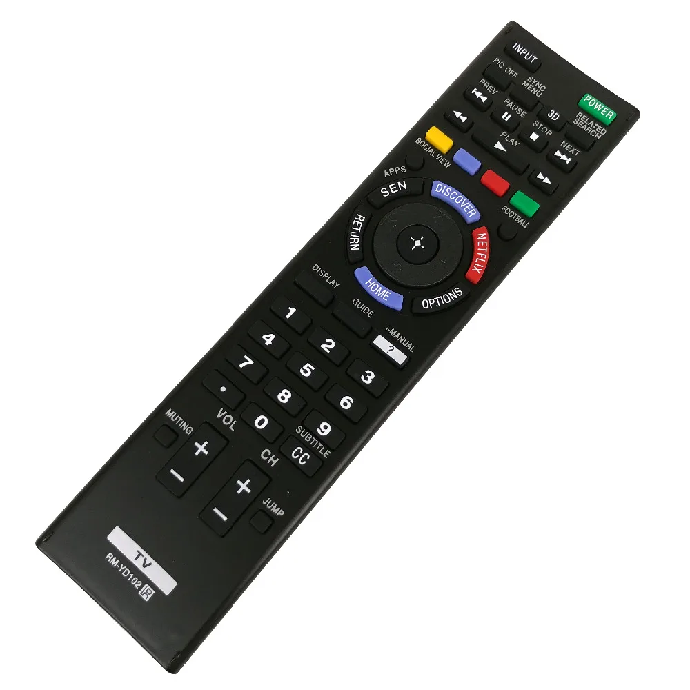 Новый телефон с дистанционным управлением для Sony LCD LED HD TV RM-YD102 YD103 RM-YD087 149276611 |