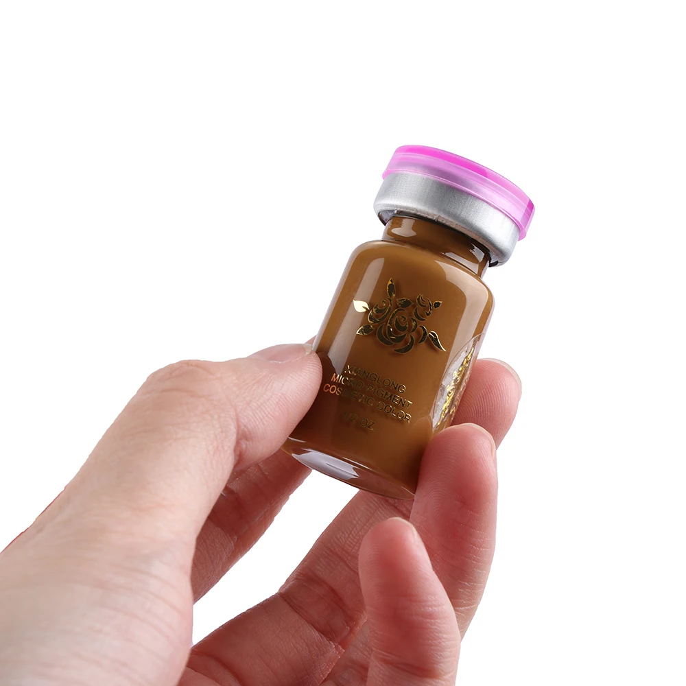 1 бутылка подводки для бровей губ тату чернила эмульсии полуперманентный макияж