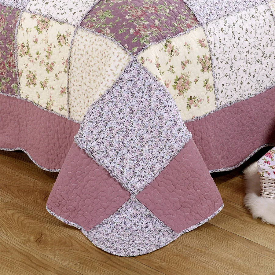 Качественное лоскутное одеяло комплект из 3 предметов/4 шт. хлопковое постельное