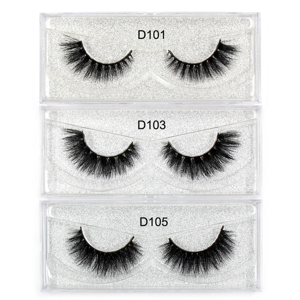 SOQOZ 3D Mink Lashes Reusable Eyelashes 100% Cruelty Free Handmade Natural False Popular Makeup | Красота и здоровье