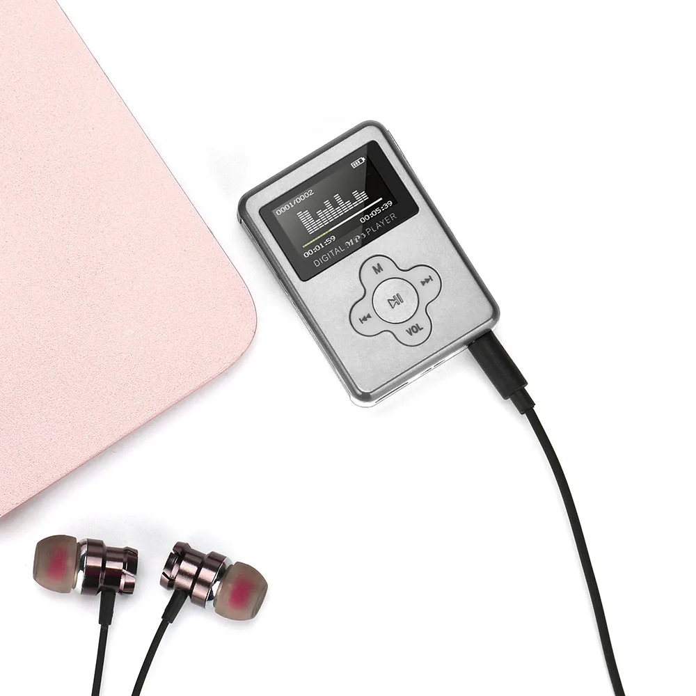 E Usb мини HiFi музыкальный плеер MP3 walkman воспроизводитель металлический MP3 плеер с ЖК-экраном Поддержка 32 ГБ Micro SD TF карта дропшиппинг - Цвет: E