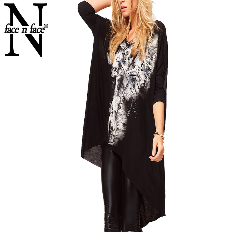 Лицо N лица человеческий скелет черно-белой печать тенниски марля сращивания