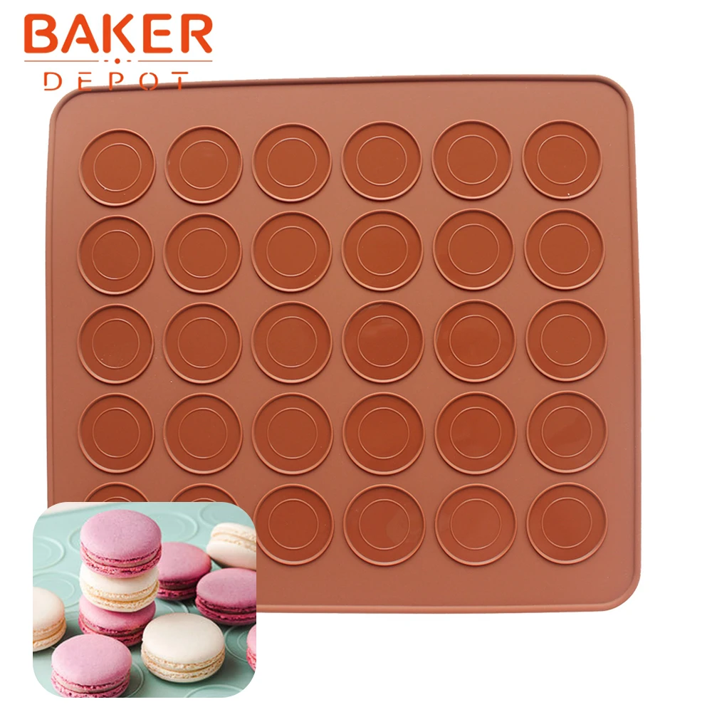 Силиконовый коврик для макарона 29 х26 см 30 отверстий|cake baking|cake matmacaron silicone mat |
