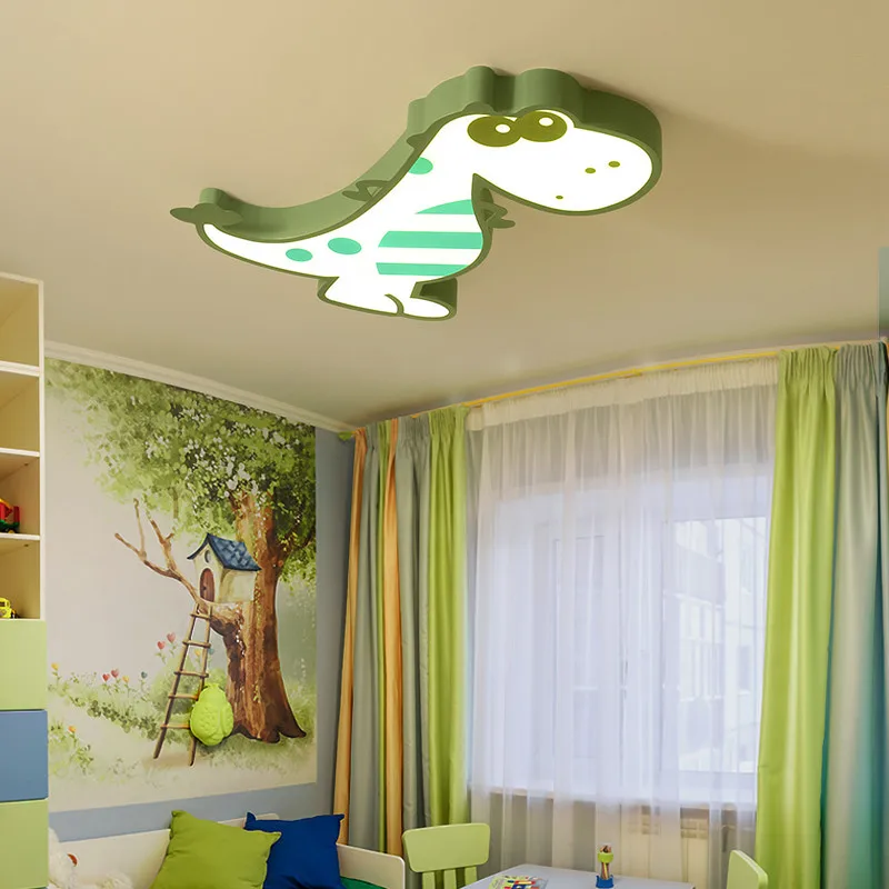 

Ceiling Lights for Kids Bedroom Cartoon dinosaur Boys Girls Ceiling Lamp Modern LED Animal Ceiling Lights Lamp for children