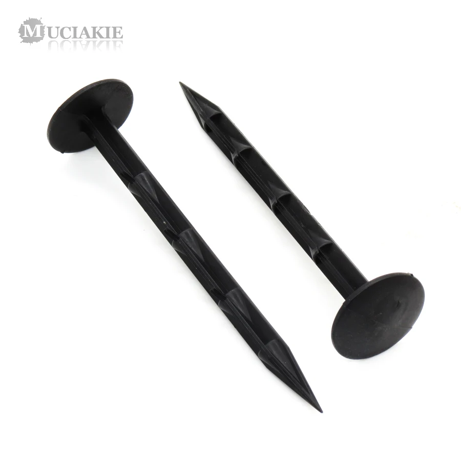 MUCIAKIE 50PCS 16cm Plastic Barb Gourd Stakes Cover Fixed Anchor Peg Garden Greenhouse Shading Net Anti Bird Netting Stake | Дом и сад