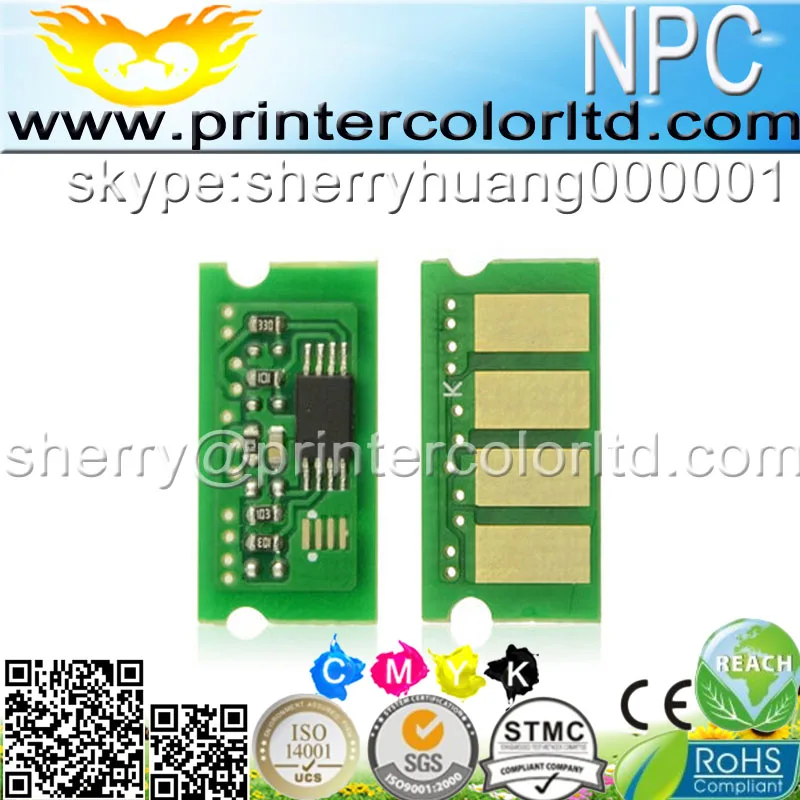 Совместим с Ricoh Aficio SPC220 SP C220 C222 C240 SPC222 SPC240 картридж Тонер-чипом сброс чипа |