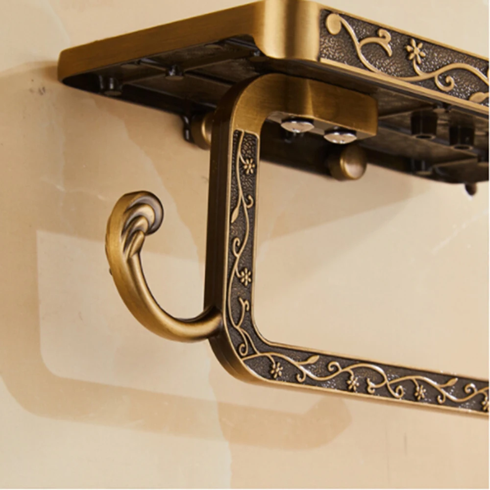 Новый 1 шт. античный держатель коробки для салфеток резной цинковый сплав