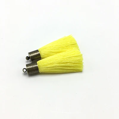 CHENGRUI L146, 5 см, с кисточками, шелковые кисточки, щетка для штор, ремесло, бахрома, шелк, фурнитура для серег, занавески, тени для век, шторы, 4 шт./пакет - Цвет: L14622