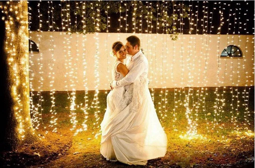 Гирлянда светодиодная водонепроницаемая 3/6x3 м|garden fairy lights|party decoration fairyfairy christmas |