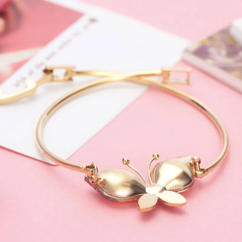 Neoglory Австрия Кристалл & Стразы браслет платье с милой бабочкой разработанные