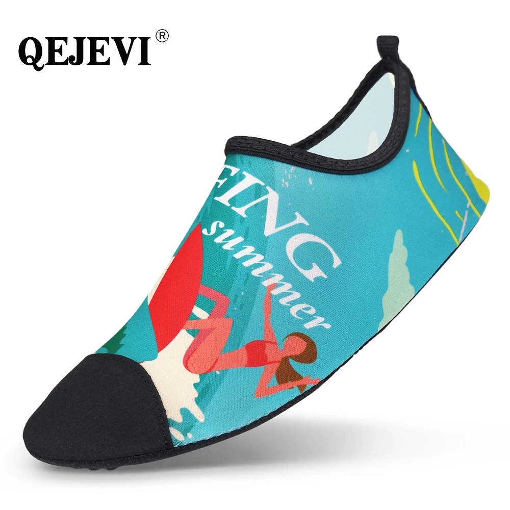 Спортивная обувь QEJEVI для мужчин и женщин летняя пляжная плавания прогулок йоги |