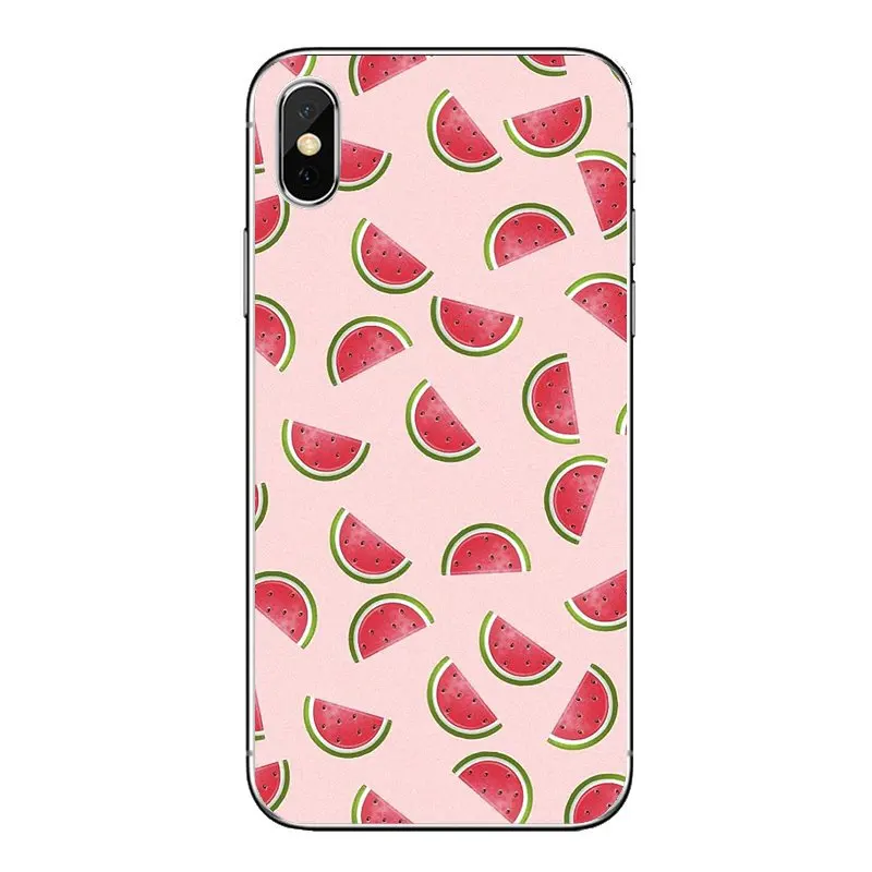 Phone Cover Cartoon Watermelon Fruit Summer Pattern Collage For Huawei P20 Lite Nova 2i 3i 3 GR3 Y6 Pro Y7 Y8 Y9 Prime 2018 2019 |