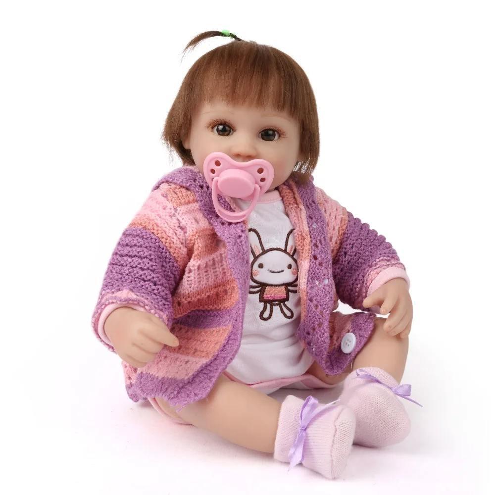 NPKDOLL 16 дюймов Детские куклы для новорожденных тканевые игрушки тела хобби