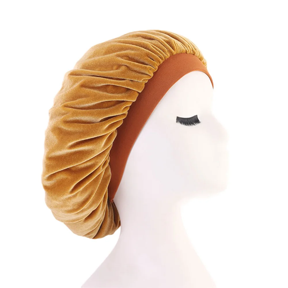 2 шт. один комплект бархатная модная мужская Бандана и Женская Удобная Кепка Chemo| |