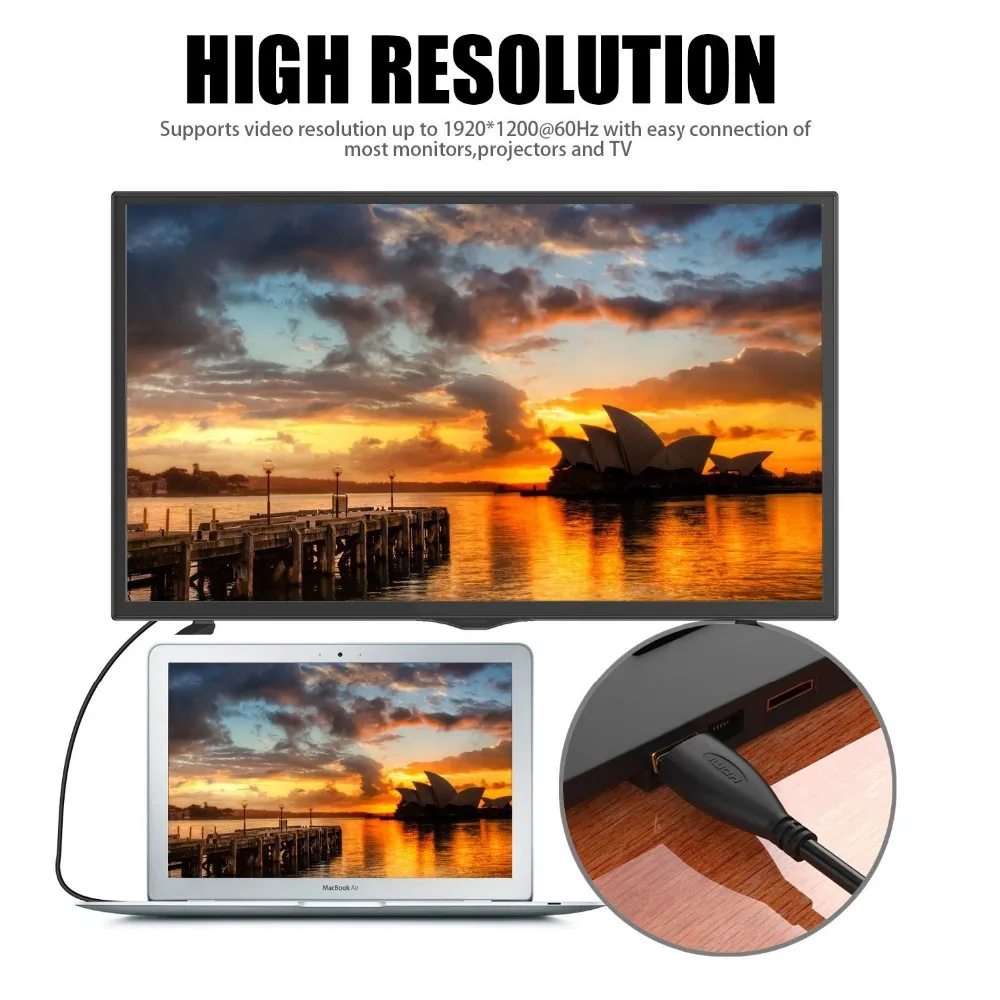 Высокоскоростной 30 см 5 м 3 ФТ 6 10 V1.4 штекер HDMI совместимый с кабель 1080p 1440p для HDTV PS3