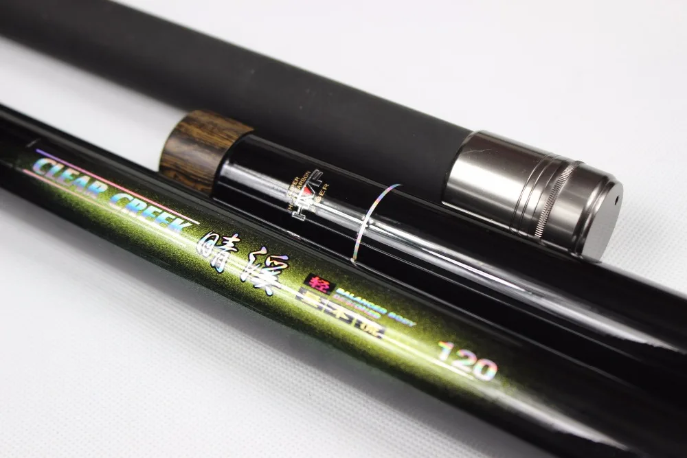 Черный палочки удочка углерода ультра-легкий сверхтвердых Удочка S большой воды