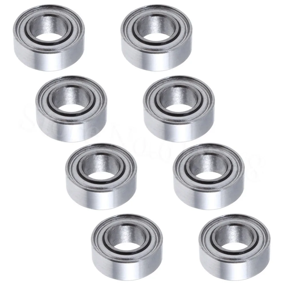 8 шт. шарикоподшипник 4x8x3 мм 8*4*3 для WLtoys A959 TOZO C1022 1/18 Радиоуправляемый автомобиль 450