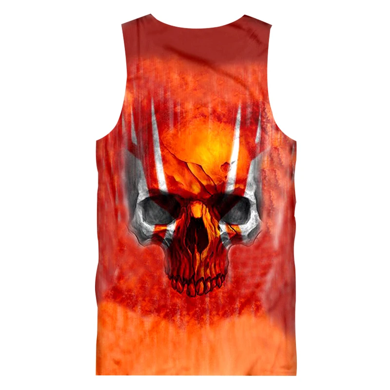 Майка OGKB Мужская/Женская с принтом черепа|Майки| |