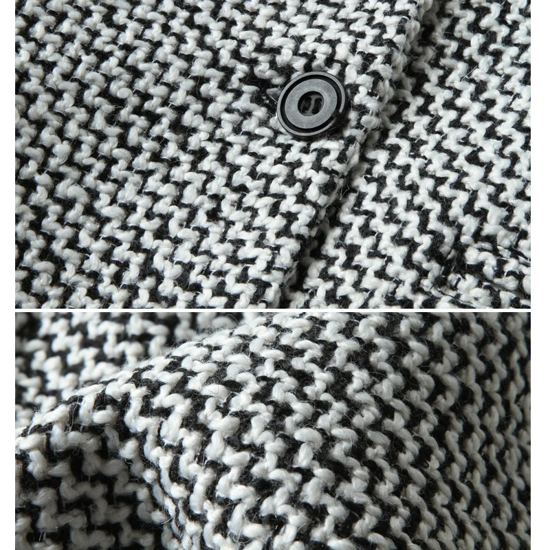 Зимнее и осеннее Женское шерстяное пальто женское толстое ватное длинное