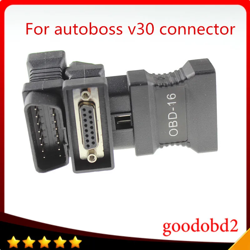 Для autoboss v30 16 контактов OBD II адаптер автомобильный диагностический Obd2 соединитель OBD OBD-II адаптер соединитель 16 контактов DK80 2600