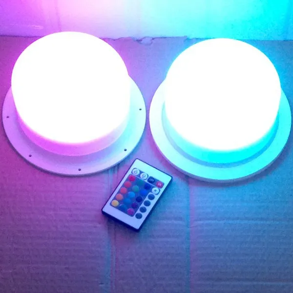 17 5 см перезаряжаемая Светодиодная лампа rgb для цветочного горшка мебель сада или