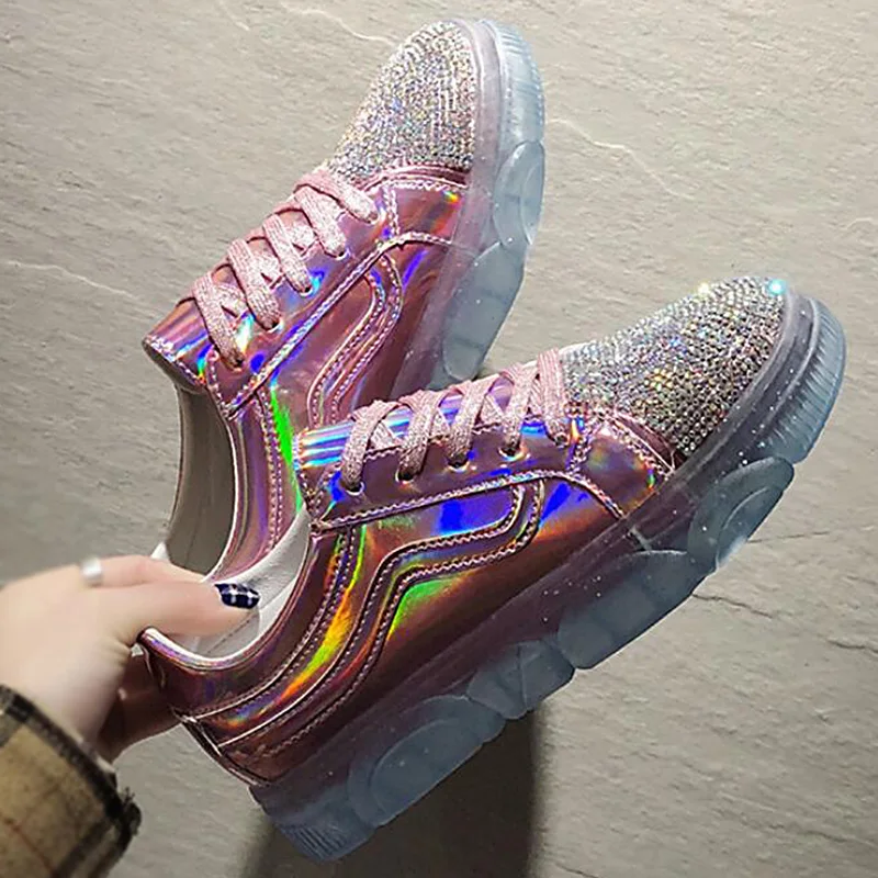 Женская обувь на толстой подошве Новинка 2019 года платформе роскошная женская с