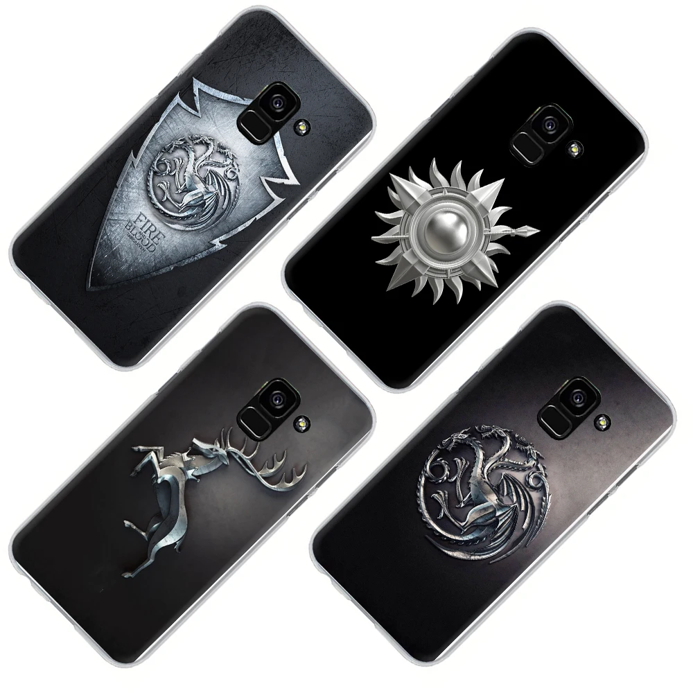 Жесткий чехол для телефона Game Thrones dazenerys Nine Family Crests Samsung Galaxy A3 A5 2016 2017 A7 A8 A9 2018 A 10 30 40