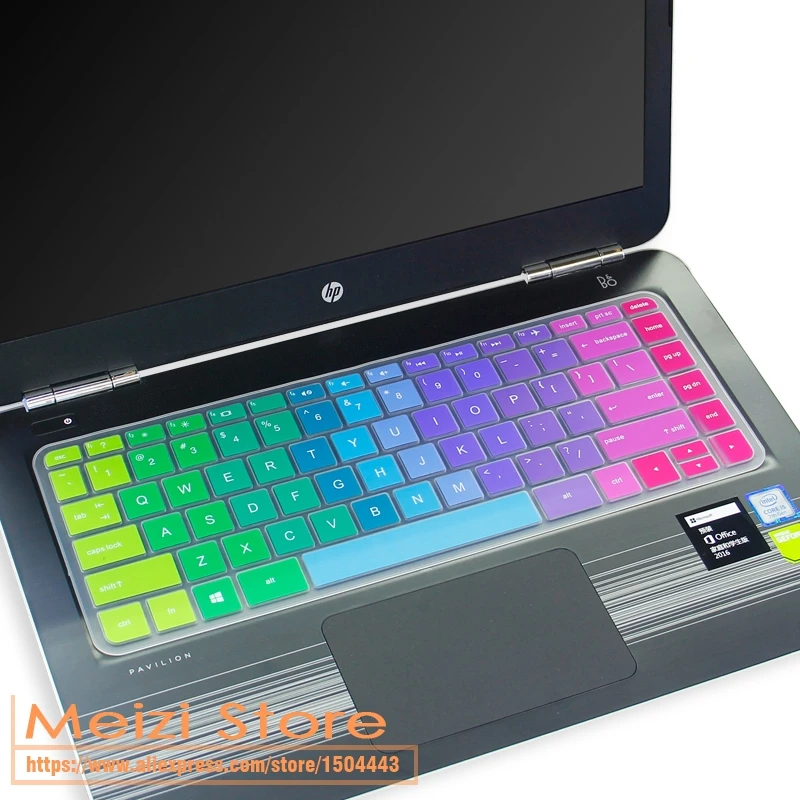 Чехол для ноутбука HP Pavilion 14 2016 2017/Pavilion x360 дюймов силиконовый защитный чехол