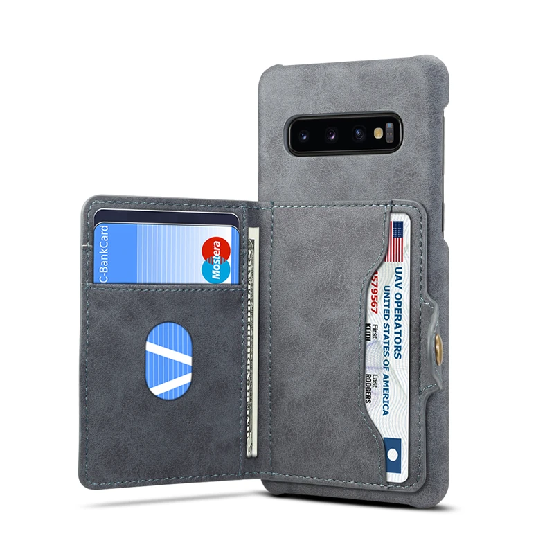 Оригинальный чехол NeWisdom для Samsung s10 кожаный книжка бумажник чехлы Galaxy S10 Plus s10e