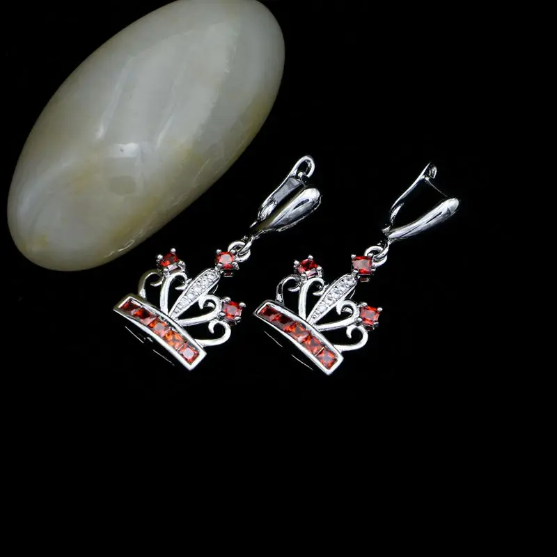 JAMILY 925 Silver Bridal Jewelry Sets For Women Decoration Engagement Earrings/Pendant/Ring/Necklace Set | Украшения и аксессуары