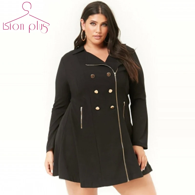 Большие размеры куртки пальто женское 5xl 6xl 7xl и женские черные офисные длинные