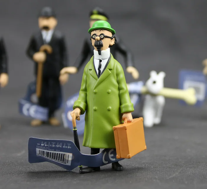 6 шт. Приключения Тинтина Дюпон дюпруд Профессиональный Пикник Herge Les Aventures de Tintin et