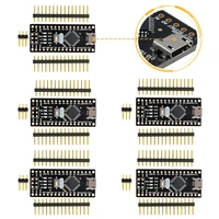 emakefun 5pcs nano board compatible with arduino nano v3 0 micro usb atmega328p 5v 16m micro controller board gold pin headers
