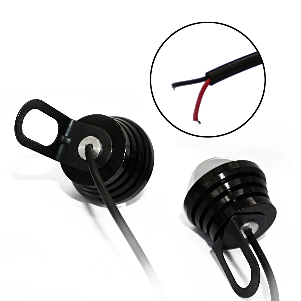 Современный автомобиль 2 шт. автомобильный Орлиный глаз светодиодный со стробоскопической вспышкой светильник DC12V фонарь стоп-сигнала Габаритные огни 10 Вт Предупреждение лампа стайлинга автомобилей