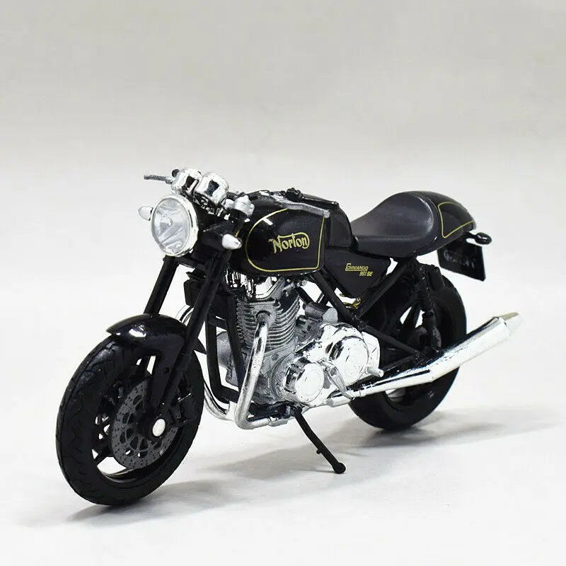 Welly 1:18 Norton Commando 961 SE спортивный мотоцикл модель велосипеда игрушка Новый в коробке