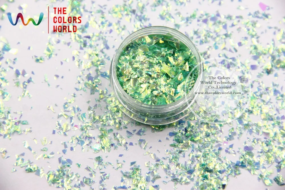 TCR333 американская фантазия радужные светло зеленые цвета случайный покрой