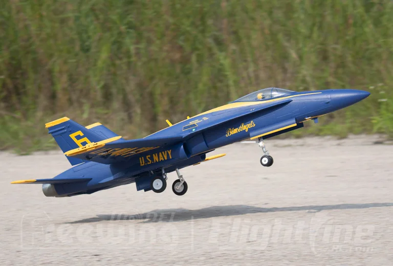 Freewing F18 F/A-18C Hornet Blue Angels 90 мм EDF Jet PNP или комплект+ сервопривод выдвижной F-18 C Самолет/радиоуправляемая модель для хобби
