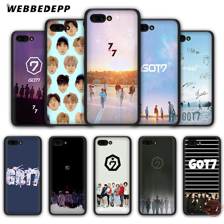 WEBBEDEPP GOT7 Jackson Soft Case for Honor 20 10 9 9X 8 Lite 8C 8X 7X 7C 7A 3GB 6A Pro View | Мобильные телефоны и