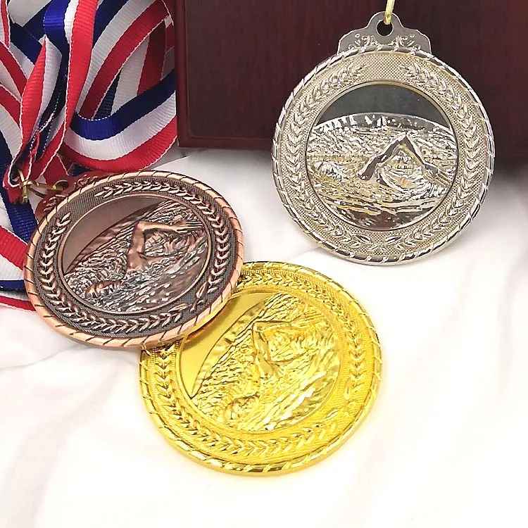 

Swimming Medals Gold Color Medal Silver Color Medal Branze Color Medal=6.5cm