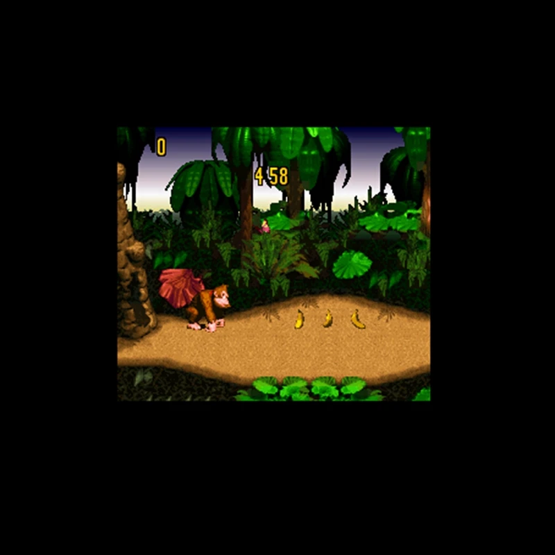 DK Country NTSC версия 16 бит 46 пин большая серая игровая карта для игроков в
