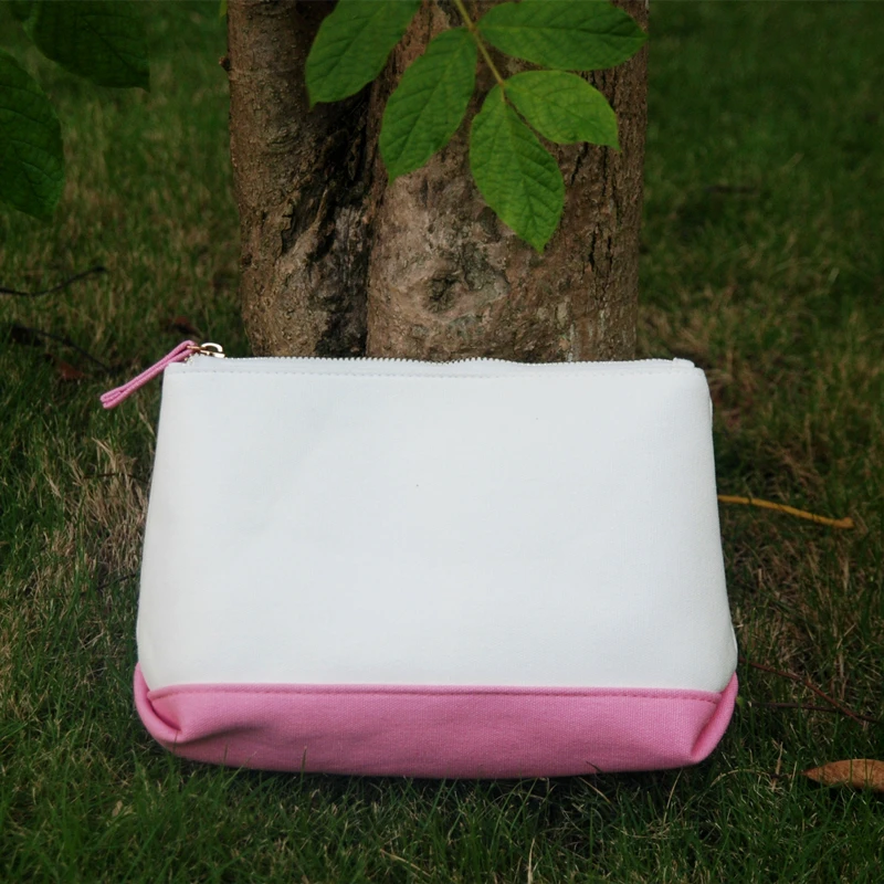 20 шт. Женская холщовая косметичка с застежкой молнией|women makeup bag|cosmetic bagwholesale cosmetic