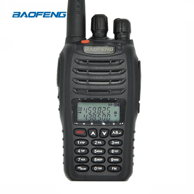 Baofeng UV-B5 портативная рация, профессиональный fm-трансивер, портативный, дальний, беспроводной, двухдиапазонный, двойной дисплей, CB радио