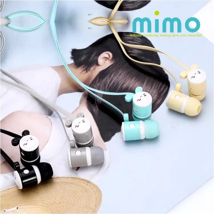 Милые Мультяшные милые стереонаушники Onigiri Baby 3 5 мм наушники-вкладыши