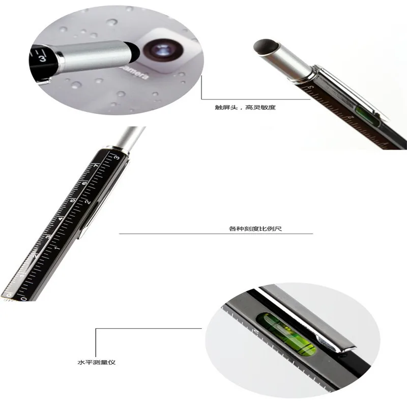 Новейшая модель DismountableScrewdriver 6 в 1 Многоцелевой Ручка с сенсорным экраном Экран